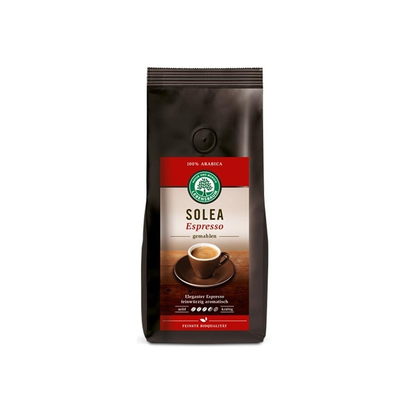 Cafea bio macinata Solea Expresso - 100% Arabica, 250 g